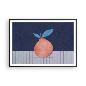 Plagát v čiernom ráme - Konvexita a rovina - 100x70 cm