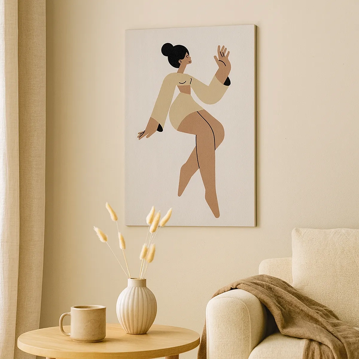 Obraz na plátne - Tvar pôvabu - 50x70 cm