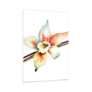 Obraz na skle - Farbičkou rozliata sladkosť - 50x70 cm