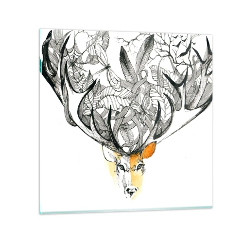 Obraz na skle - Rohy hojnosti - 30x30 cm