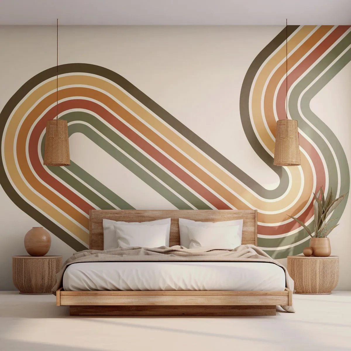 Fototapeta Standard Eco - Kľučkovanie do cieľa - Abstrakcia, Kus, Moderný vzor - 250x175 cm