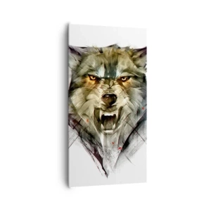 Obraz na plátne - Ani krok! - 65x120 cm