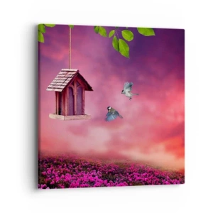 Obraz na plátne - Pozvanie na večeru - 40x40 cm