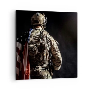 Obraz na plátne - Práve preto - 50x50 cm