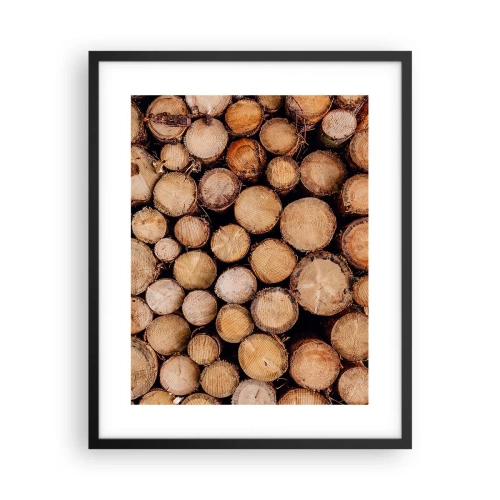 Plagát v čiernom ráme - Nový začiatok - 40x50 cm