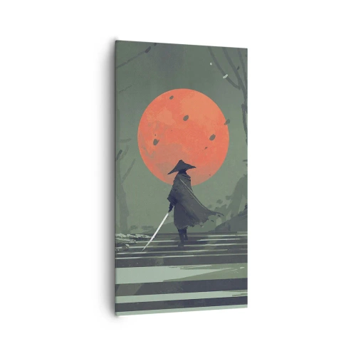 Obraz na plátne - Bojovník červeného mesiaca - 65x120 cm