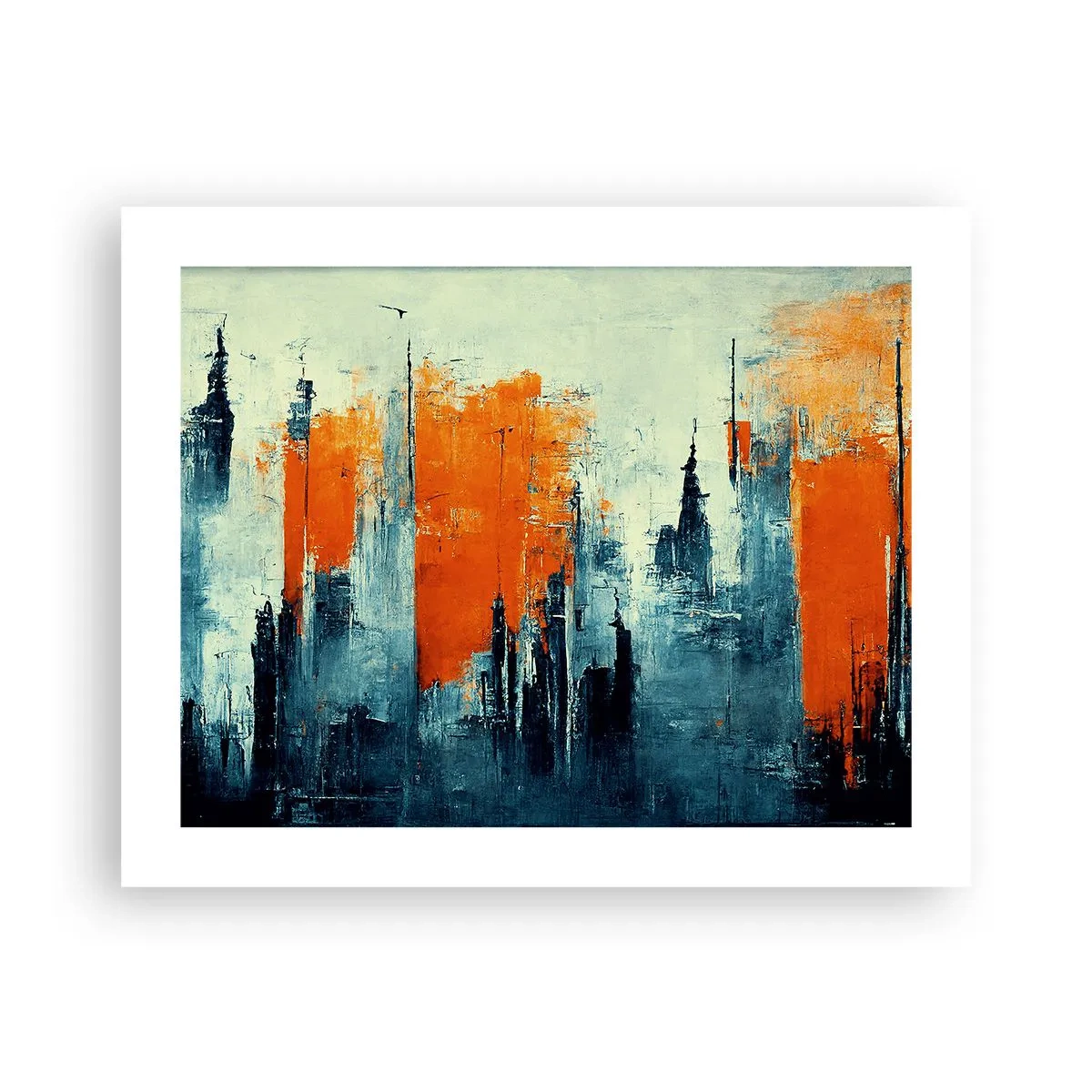 Plagát - Moderná krajina - 50x40 cm