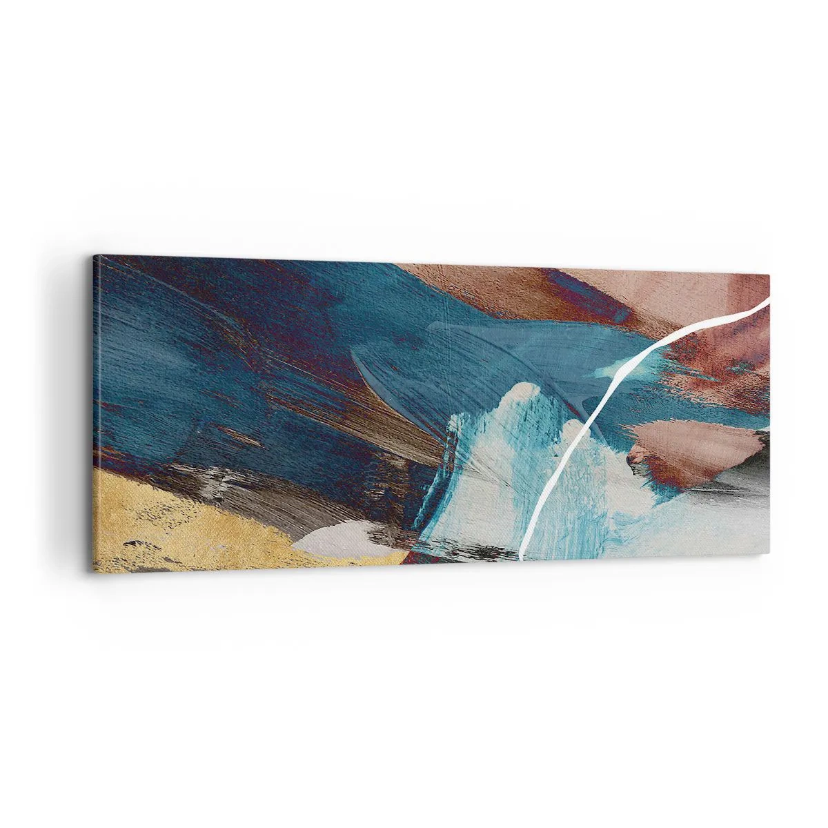 Obraz na plátne - Na plno a s energiou - 100x40 cm