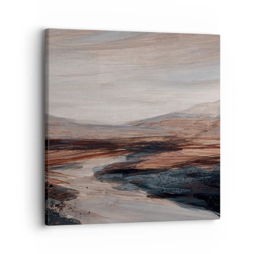 Obraz na plátne - Pokojné údolie - 30x30 cm