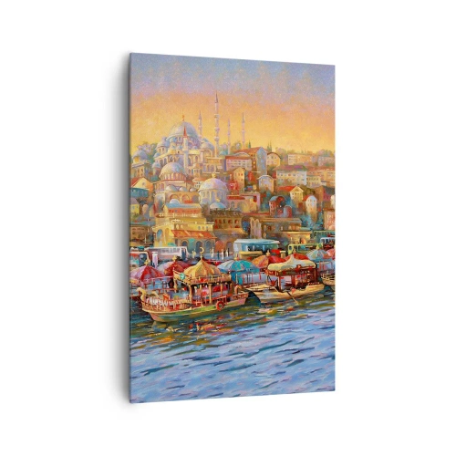Obraz na plátne - Istanbulský príbeh - 80x120 cm