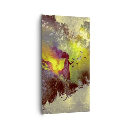 Obraz na plátne - Matka Príroda - 65x120 cm