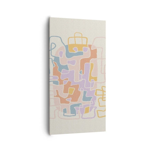 Obraz na plátne - Labyrint – veselé dobrodružstvo - 65x120 cm