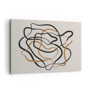 Obraz na plátne - Všetko sa pokrútilo - 100x70 cm