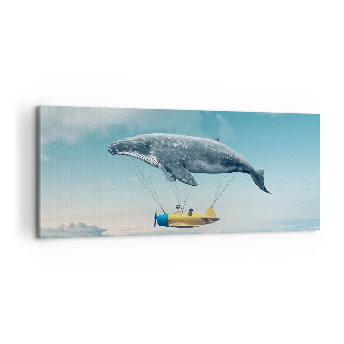 Obraz na plátne - Prečo by nie? - 100x40 cm