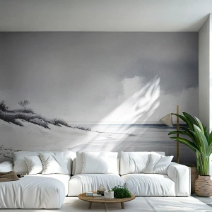 Fototapeta Standard Eco - Vždy spolu - Duny, Pláž, oceán - 150x105 cm