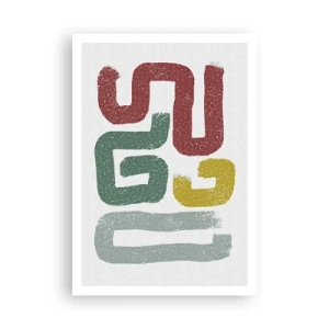 Plagát - V neznámom jazyku - 70x100 cm