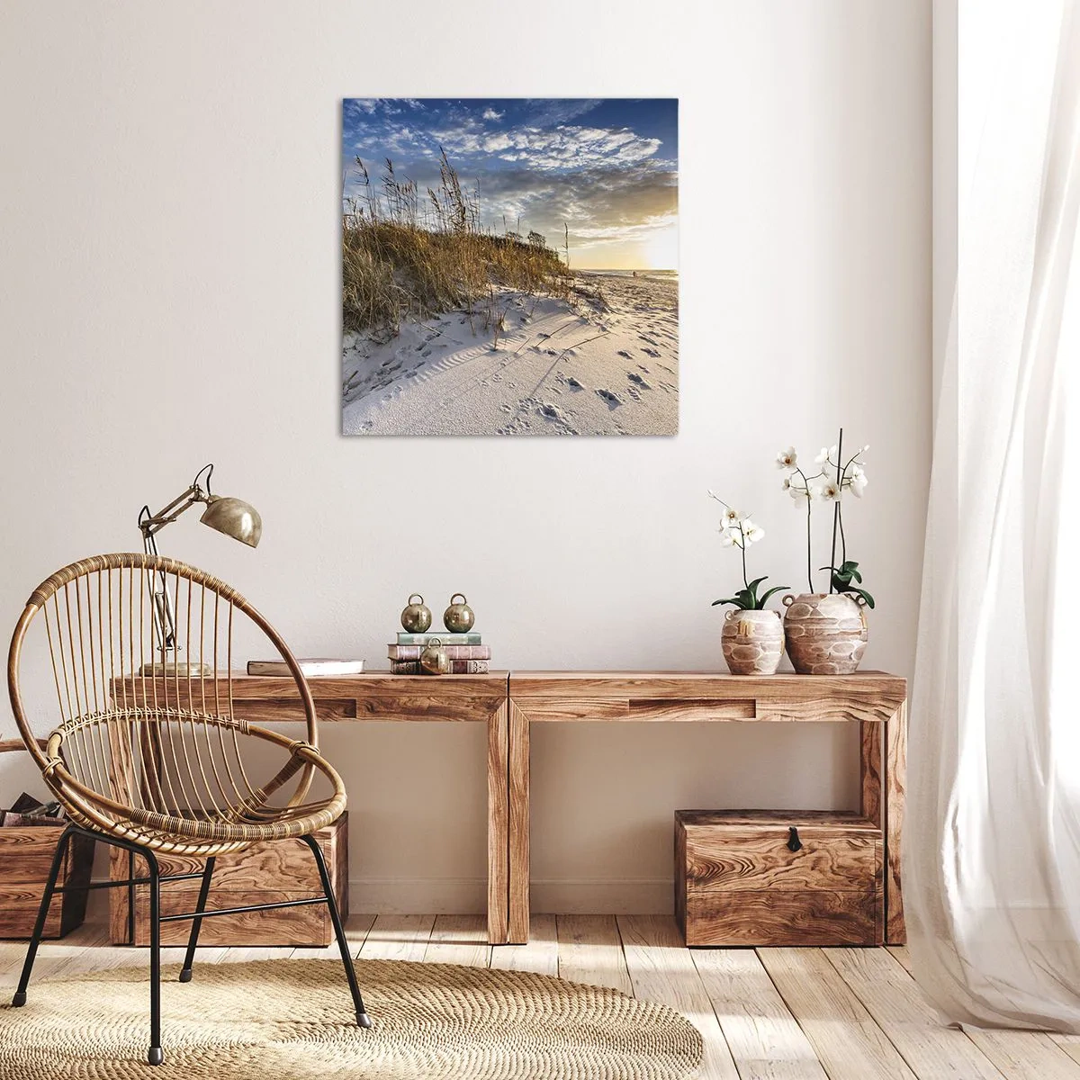 Obraz na plátne - Pozvánka na prechádzku - 70x70 cm