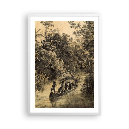 Plagát v bielom ráme - Výlet k zdroju - 50x70 cm