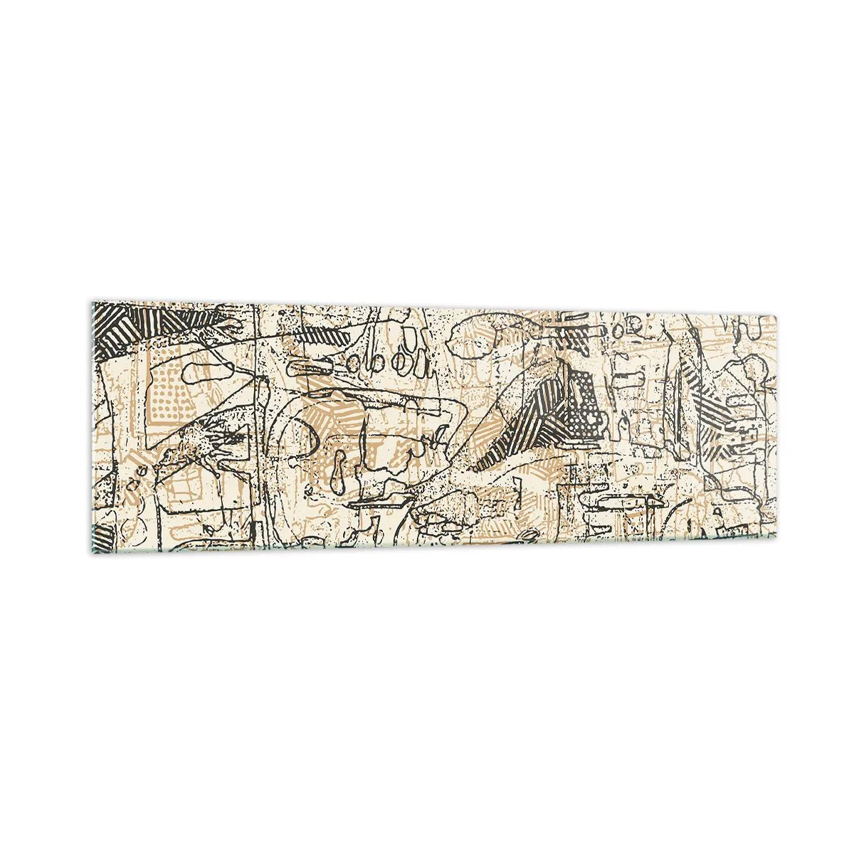 Obraz na skle - Čaká na rozlúštenie - 160x50 cm