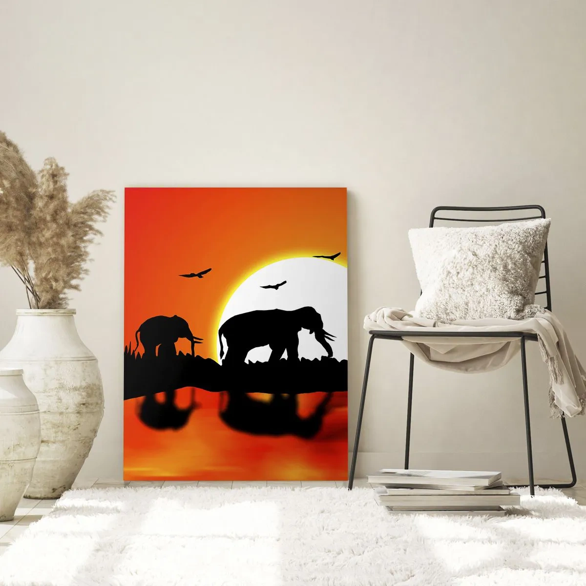 Obraz na skle - A večer na malý drink - 50x70 cm
