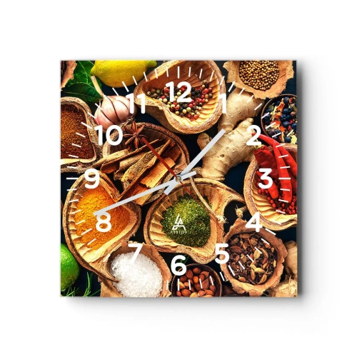 Nástenné hodiny - Vezmi si, čo chceš - 30x30 cm