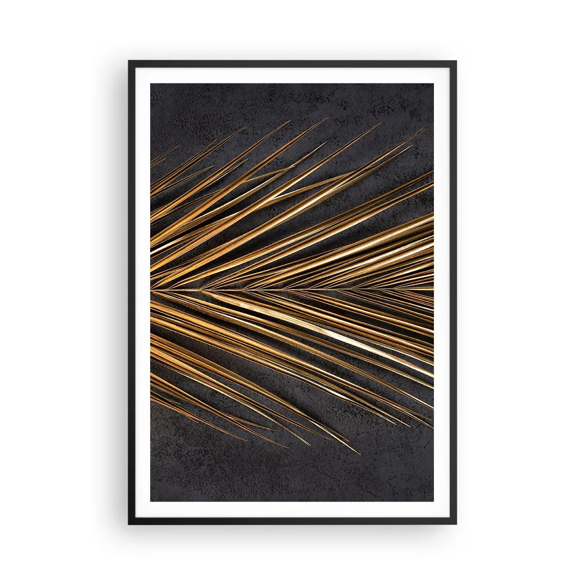 Plagát v čiernom ráme - Zlato trópov - 70x100 cm