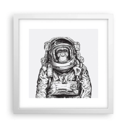 Plagát v bielom ráme - Alternatívny vývoj - 30x30 cm