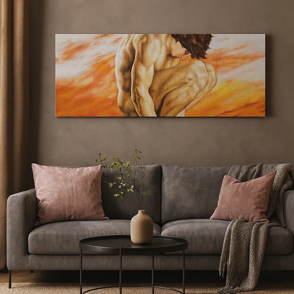 Obraz na plátne - Ponorený do seba - 30x30 cm