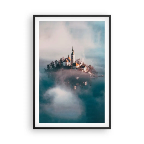 Plagát v čiernom ráme - Ostrov snov - 61x91 cm