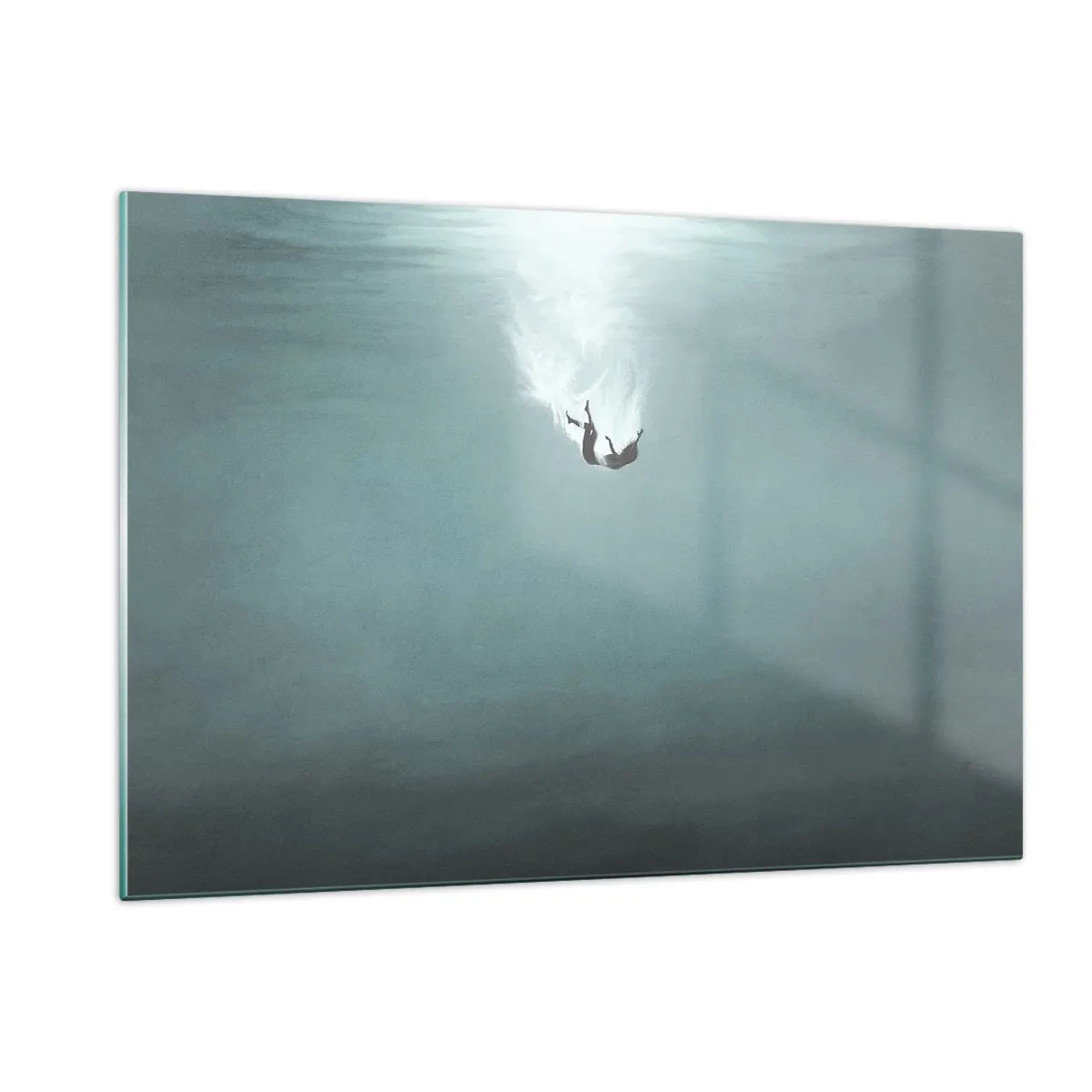 Obraz na skle - V objatí oceánu - 120x80 cm