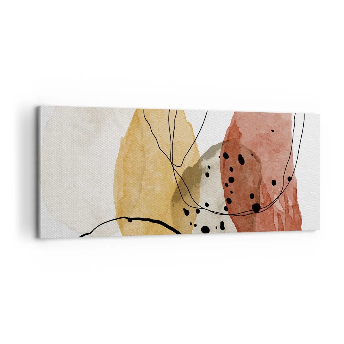 Obraz na plátne - Ako ľahký, priezračný vzduch - 100x40 cm