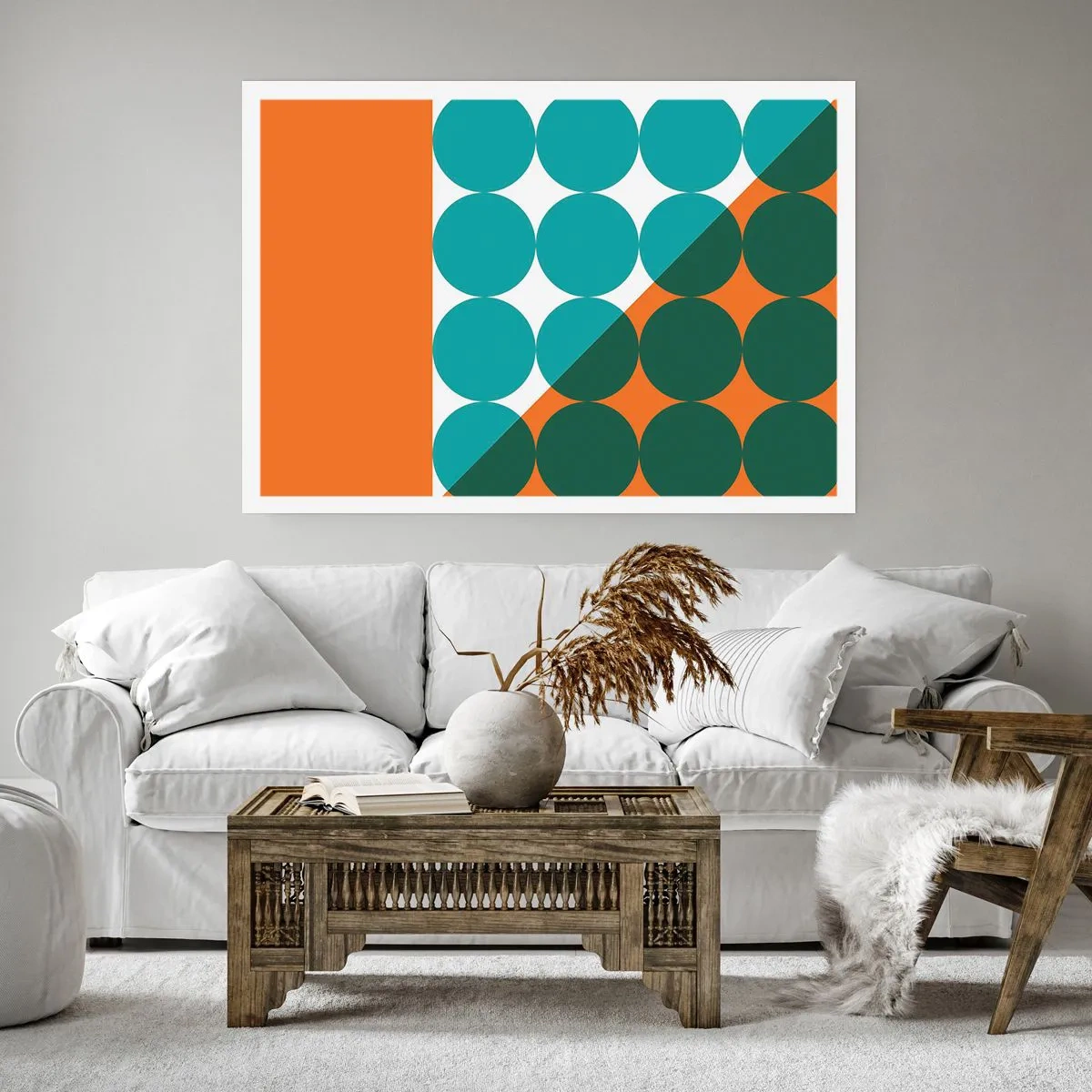 Plagát - Hore a šikmo - 70x50 cm