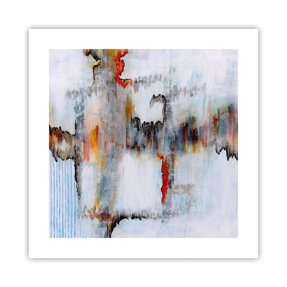 Plagát - Paličkou po vode - 40x40 cm