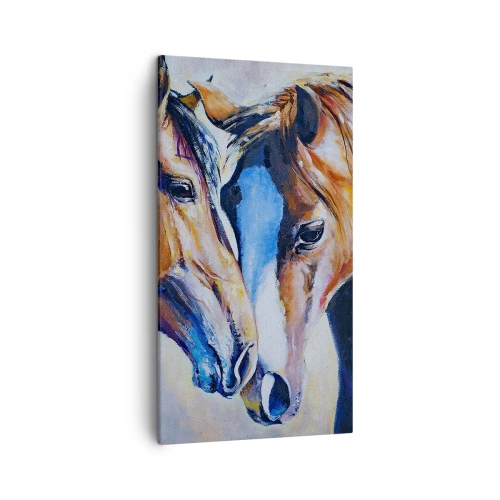 Obraz na plátne - Je to priateľstvo? Je to láska? - 45x80 cm
