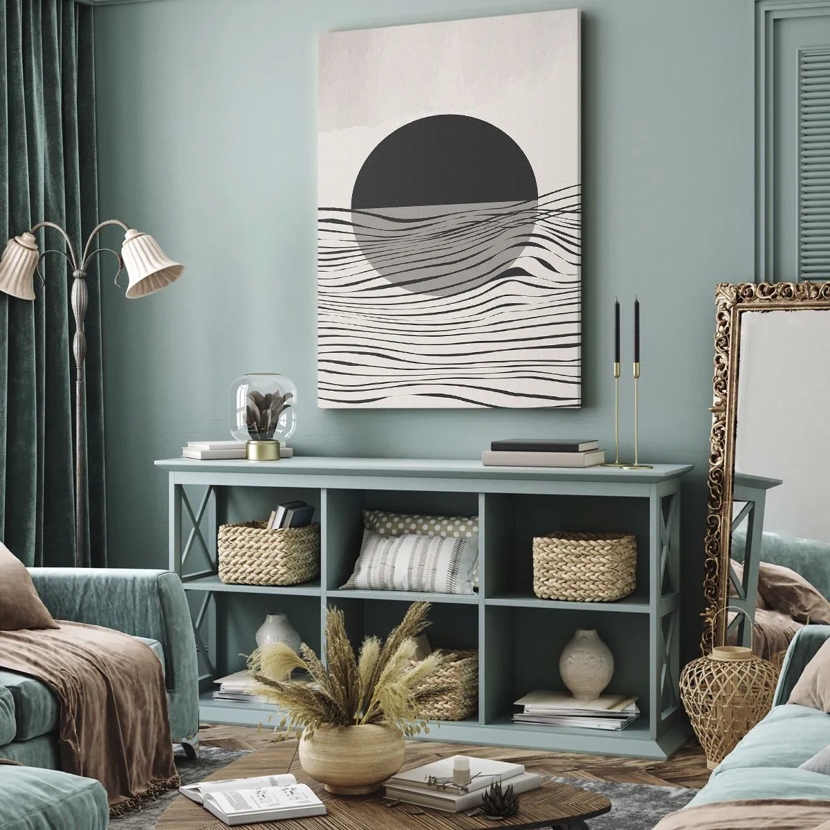 Obraz na plátne - Polovičná kompozícia - 80x120 cm