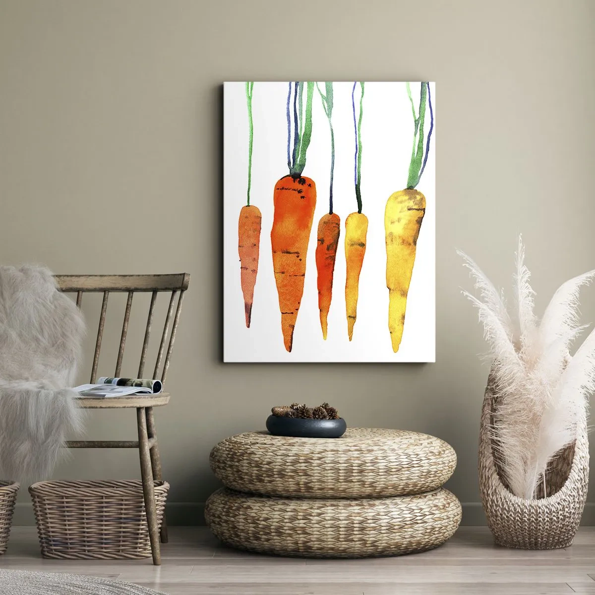 Obraz na plátne - Krása zvyčajnosti - 50x70 cm