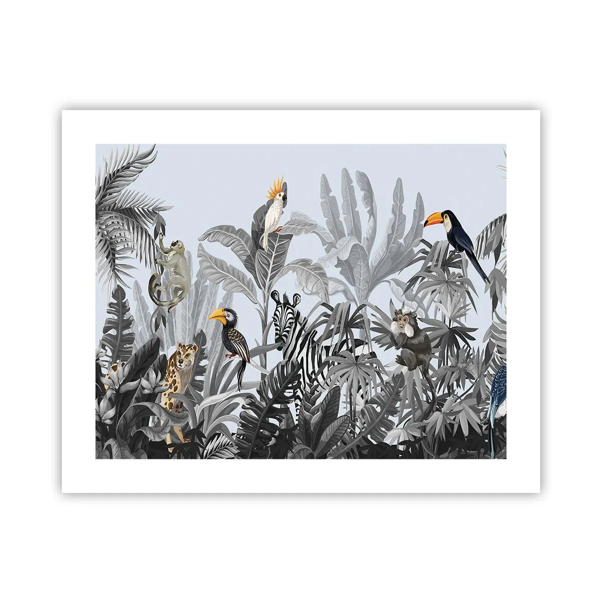 Plagát - Africká rozprávka - 50x40 cm