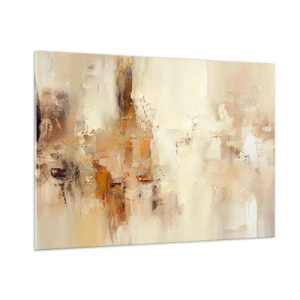 Obraz na skle - Duša jantáru - 100x70 cm