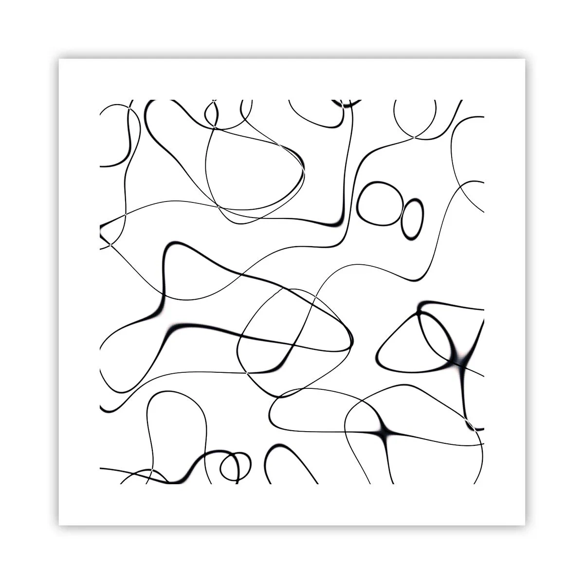 Plagát - Cesty života, zákruty osudu - 40x40 cm