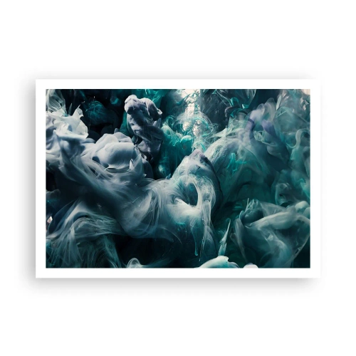 Plagát - Pohyb farby - 100x70 cm