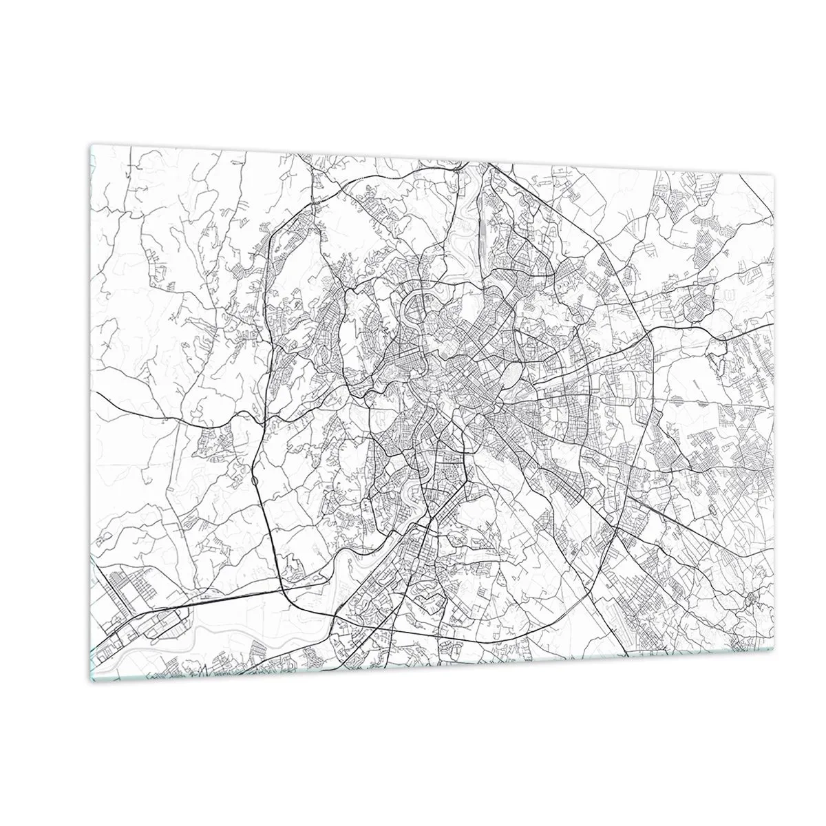 Obraz na skle - Rímsky kruh - 120x80 cm