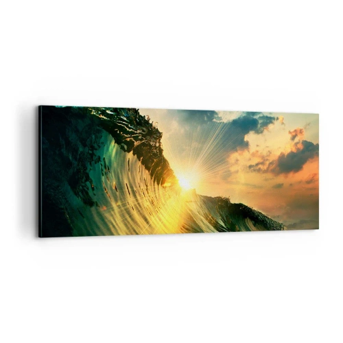 Obraz na plátne - Surfer, kde si? - 100x40 cm