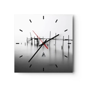 Nástenné hodiny - A čo keď svet nie je? - 40x40 cm