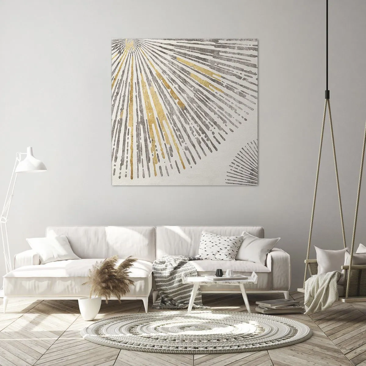 Obraz na plátne - Krása lúča - 70x70 cm