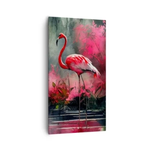 Obraz na plátne - Hodiny prírodného kúzla - 55x100 cm