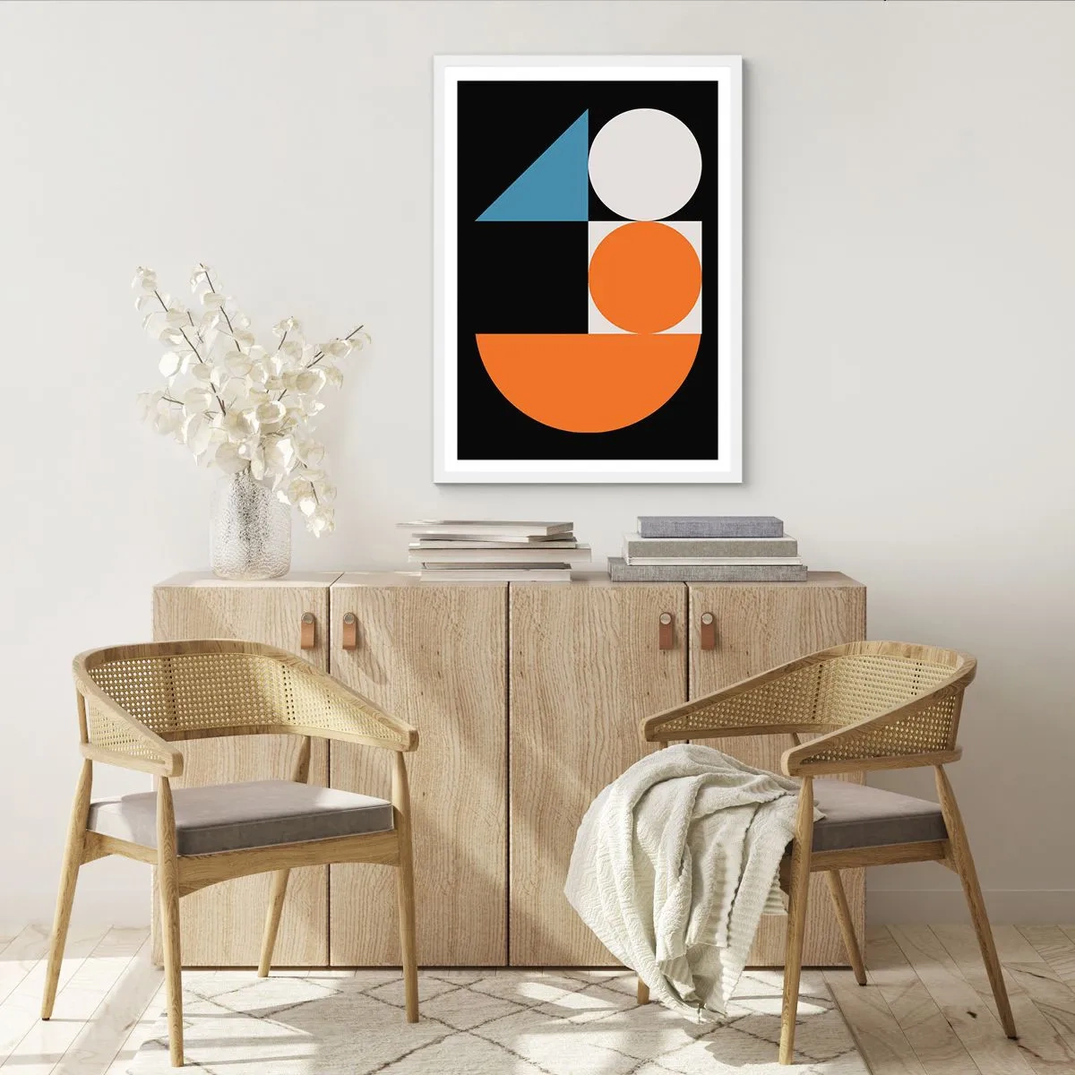 Plagát v bielom ráme - Figurínový systém - 70x100 cm