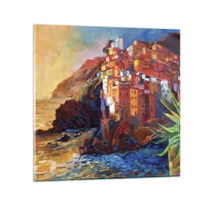 Obraz na skle - Taliansky nádych - 60x60 cm