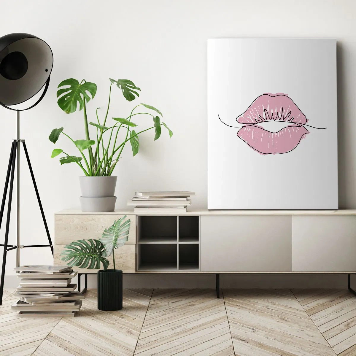 Obraz na plátne - Si pripravený na bozk? - 50x70 cm