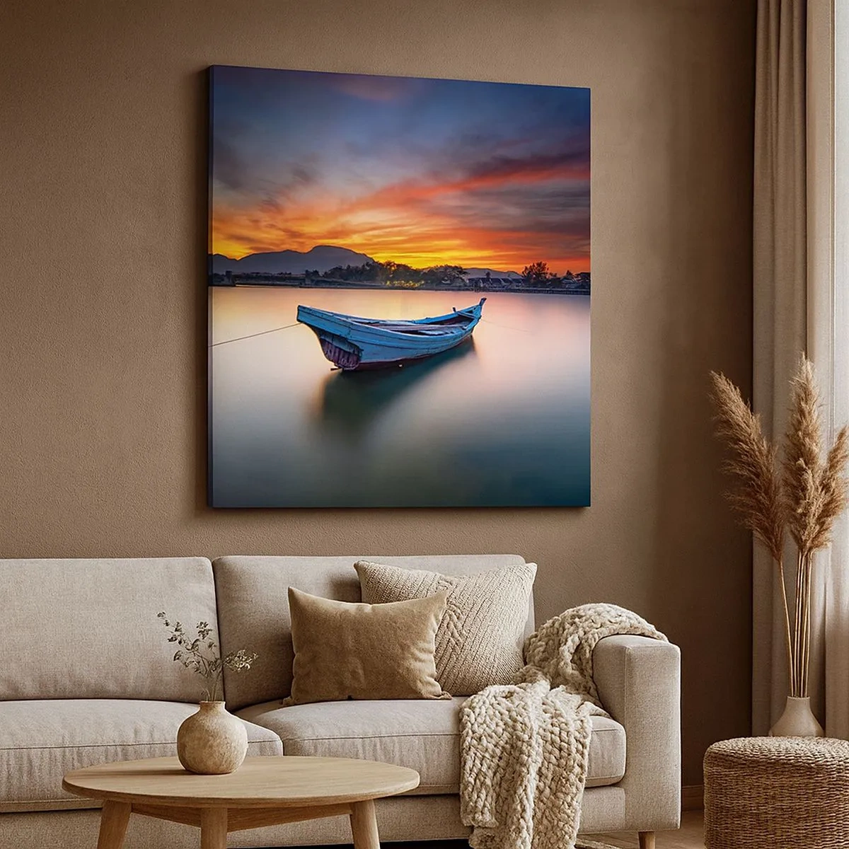 Obraz na plátne - Blíži sa dobrá noc - 30x30 cm