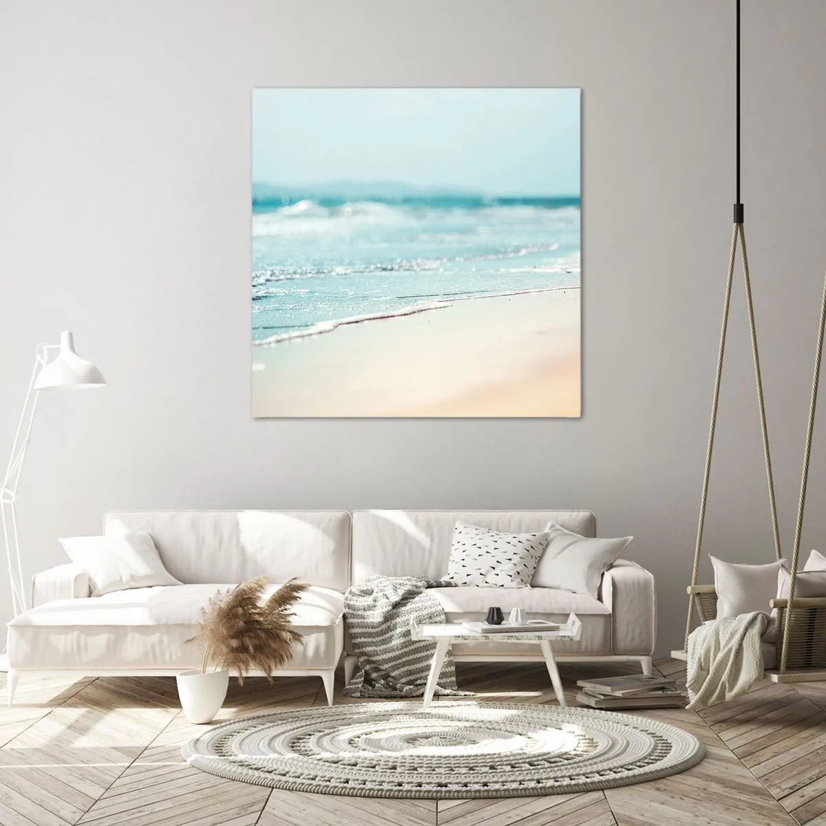 Obraz na plátne - Teplo a hluk - 70x70 cm